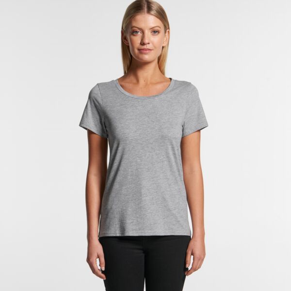 Wo's Shallow Scoop Tee  Thumbnail