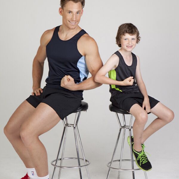 Kids Accelerator Cool-Dry Singlet Thumbnail